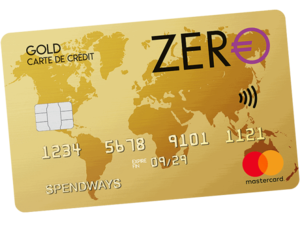 Carte de Crédit Zero Gold