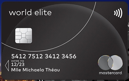 Carte de Crédit World Elite CB