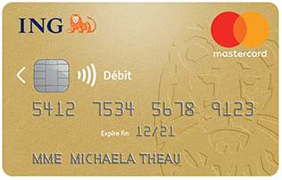 Carte de Crédit ING MasterCard