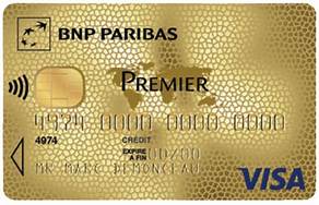 Carte de Crédit BNP Paribas Visa Premier