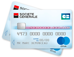 Carte de Crédit Service Eclair Cirrus