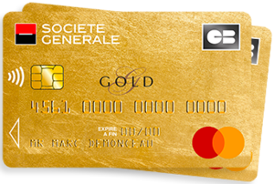 Carte de Crédit Société Générale Gold Mastercard