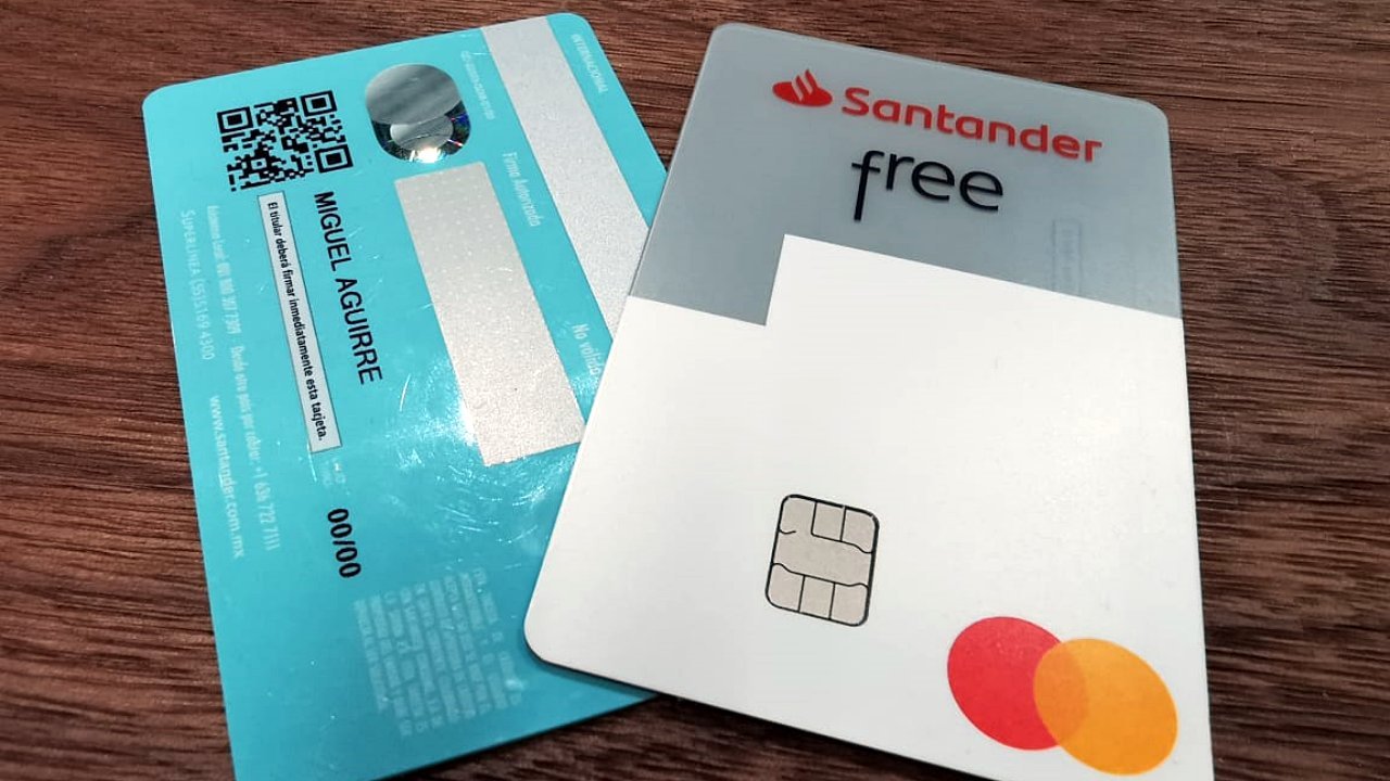 Tarjeta de credito Santander free