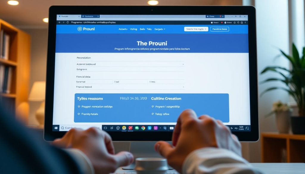 Processo de inscrição online Prouni Processo de inscrição online Prouni