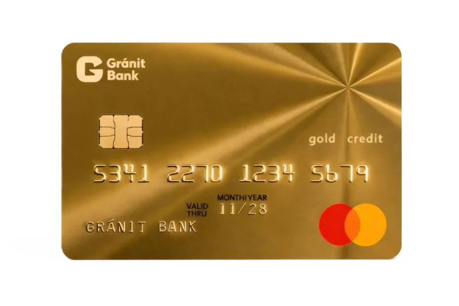 granit bank gold mastercard hitelkartya