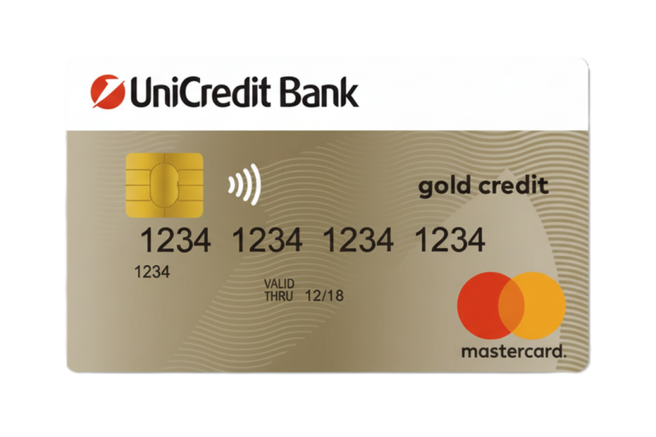unicredit bank mastercard gold