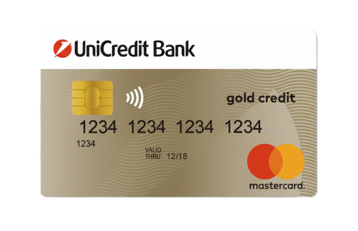 unicredit bank mastercard gold