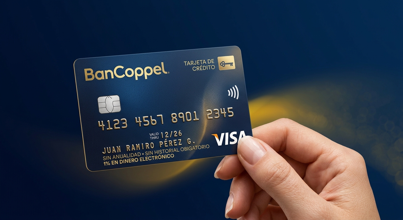 Tarjeta BanCoppel en Línea: Sin Anualidad ni Historial
