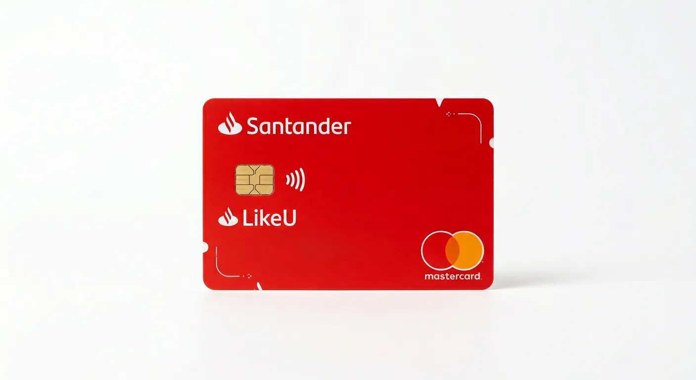 Tarjeta LikeU Santander: Cashback, Sin Anualidad y CVV Dinámico