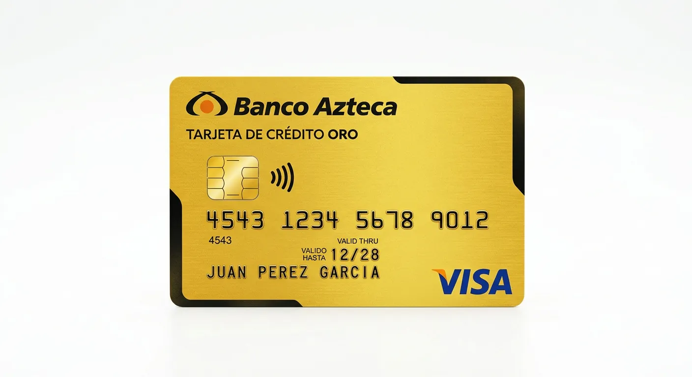 Tarjeta Oro Banco Azteca: Sin Anualidad y Disposición al 100%