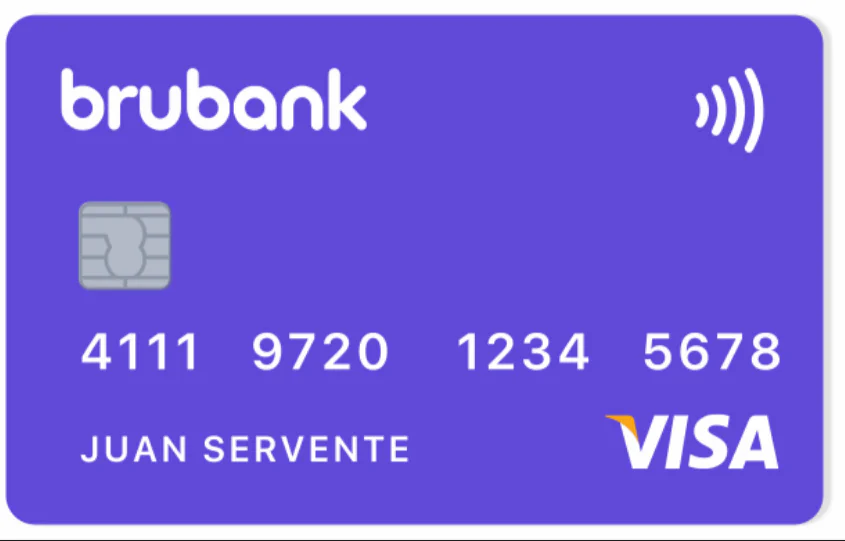 brubank visa debito